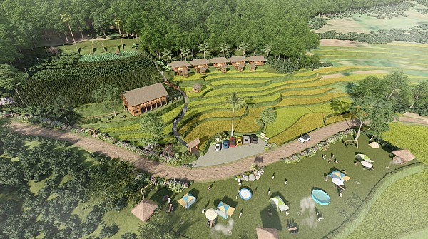 Mua chung 8000m2 đất có 1000 ONT và 20.000m2 Hồ tại Tân Lạc