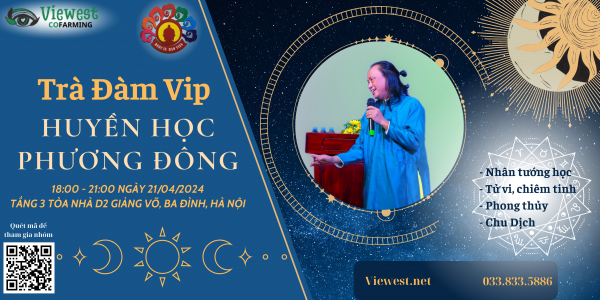  Kính gửi quý khách trà thông tin: Chương Trình Trà Đàm VIP Ngày 21/04/2024