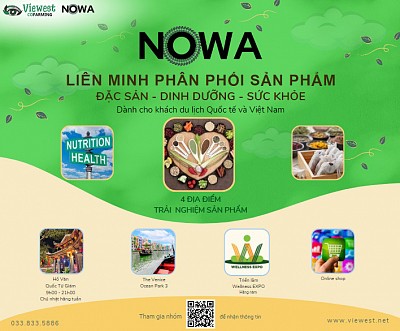 NOWA - Liên Minh phân phối các sản phẩm Đặc sản, Dinh dưỡng và Sức khỏe